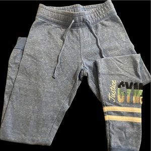 Girls Justice brand joggers